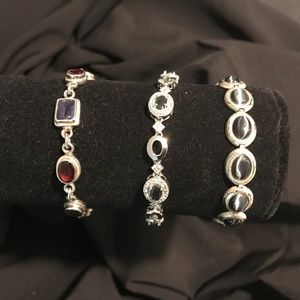 Beautiful and Colorful Assortment of Gemstone Bracelets